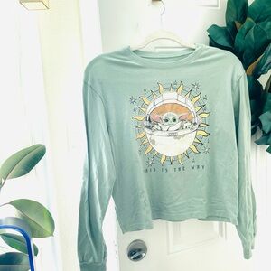Star Wars Green Long Sleeve Tee